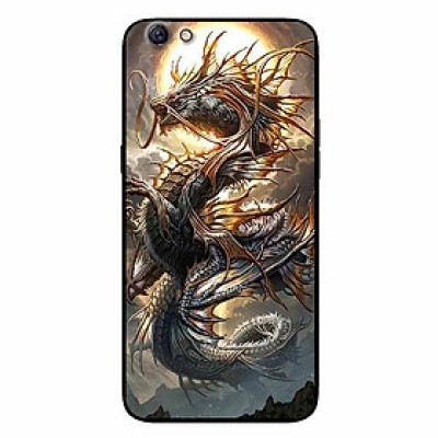 Ốp lưng in cho Oppo F3 Rồng Trăng