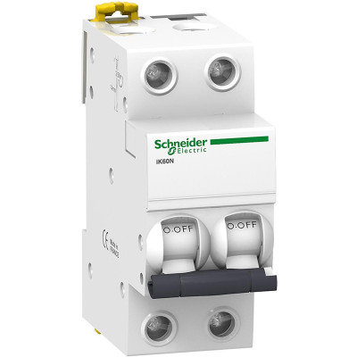 [Hàng chính hãng Schneider Electric] Cầu dao / Aptomat tự động  MCB Acti9 IK60N 2P 6kA 230V