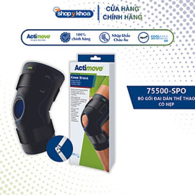 Bó gối thể thao đai dán có nẹp 75500-SPO Actimove Knee Brace
