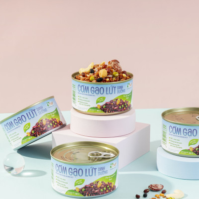 Cơm gạo lứt dinh dưỡng ăn liền TÂM MINH FOODS