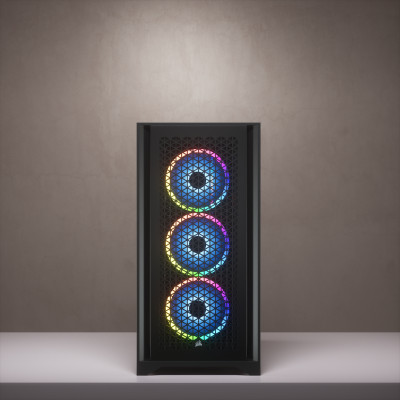 Vỏ Case Máy Tính Corsair 4000D AIRFLOW Black - Hàng Chính Hãng