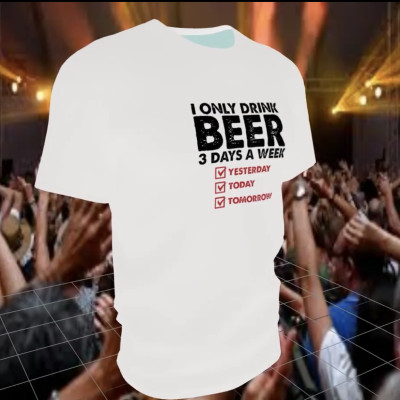 ÁO THUN ONLY BEER NAM NỮ SK-ALI