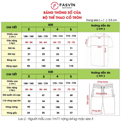 Bộ Quần ÁoThể Thao Nam FASVIN AT22500.HN Hàng Nhà Máy Chất Liệu tốt Phom Dáng Đẹp