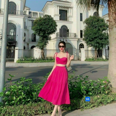 Đầm nữ dáng xòe cực xinh. Tôn dáng quyến rũ