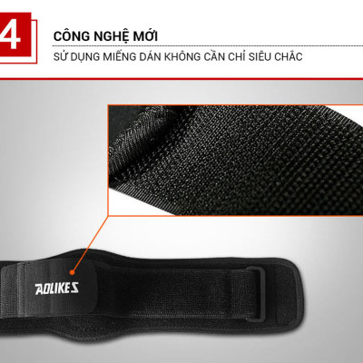 Đai bó cơ khuỷu tay AOLIKES 7947 hỗ trợ khi chơi quần vợt, gym sport elbow support
