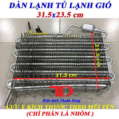 Dàn lạnh tủ quạt gió 31.5x23.5cm, hàng chính hãng - Điện Lạnh Thuận Dung