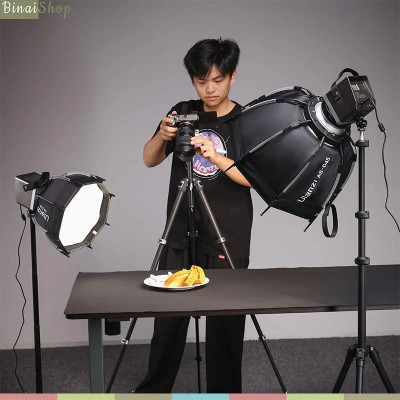 Ulanzi TT43 - Chân Tripod Gấp Gọn Đa Năng Cấu Trúc Hình Tam Giác Cho Đèn, Máy Ảnh, Điện Thoại, Chịu Tải 6kg - Hàng chính hãng