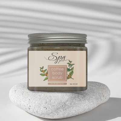 COMBO 2 - Tẩy Tế Bào Chết Cà Phê Và Dưỡng Thể Làm Trắng  Da Dành Cho Da Hỗn Hợp SPA PRO