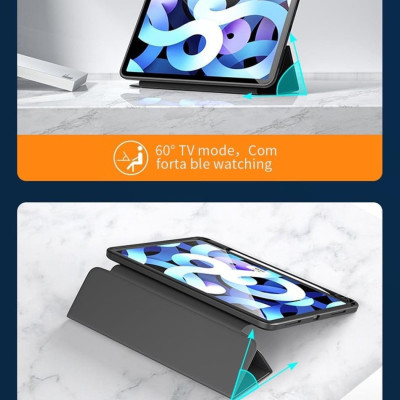Bao Da 2 In 1 Magnetic Ipad Folio Case Dành Cho Ipad Chất Liệu Da PU Tổng Hợp Cao Cấp - Hàng Chính Hãng 