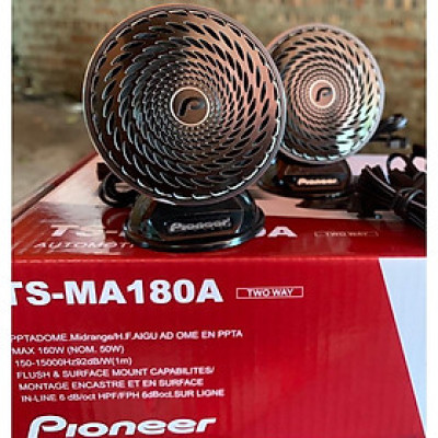 Loa Midrange PIONEER TS-MA180A160 watt, Loa Mid có bass hàng cao cấp Loại 1 vỏ hợp kim nhôm mạ Titan, Loa Cột A