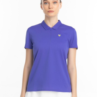 ÁO THỂ THAO THỜI TRANG ONWAYS NỮ COFFEE ZIP POLO WOMEN
