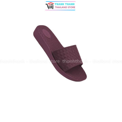Dép nhựa Nữ  quai ngang Thái Lan có hạt Massage Monobo Moniga 25.1