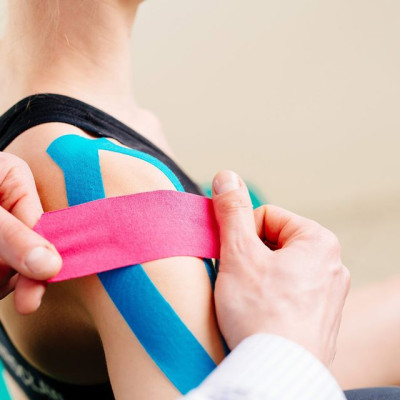 Băng dán cơ thể thao Kinesiology Tape 5cm*5m cao cấp Muscle bandage sticker AOLIKES YE-MT002 - Hàng Chính Hãng