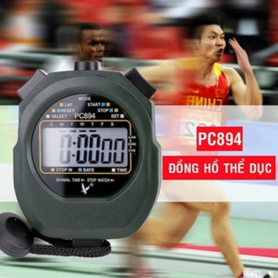 Đồng hồ bấm giây, bấm giờ thể thao 2 láp PC894 Và XJ-894  Và Loai Anytime giá rẻ nhất chính Hãng