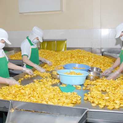 Mít Sấy Chân Không (Jackfruit Chips), Giòn Xốp Tự Nhiên – BAVIFOOD, Khối Lượng:  1 kg (thùng = 10 gói x 100 grs/gói) – Premium