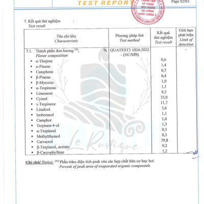 Tinh Dầu Xạ Hương - 100% Nguyên Chất Hữu Cơ - Le Rustique - Tinh Dầu Bản Địa Tây Ban Nha