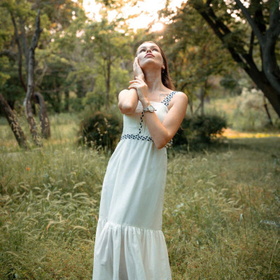 Đầm Maxi Hải Âu, Đầm Du Lịch, Đầm Đi Biển DRE231 thời trang thiết kế Hity