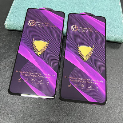 Dán kính cường cho SamSung Galaxy M35 5G OG tím lực full tràn màn hình, chống vỡ, chống trầy xước, vát cạnh - Hàng nhập khẩu