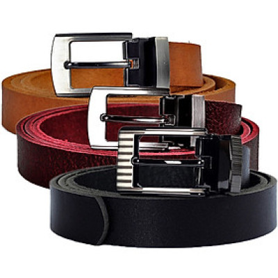 Dây thắt lưng nữ Huy Hoàng 2,5P 1 lớp màu da, đen, nâu HT5101-02-03 