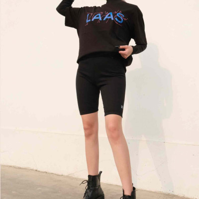 LAAS Áo thun ponyo form thoải mái dễ mặc