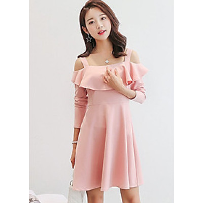 Đầm bệt vai trẻ trung da87