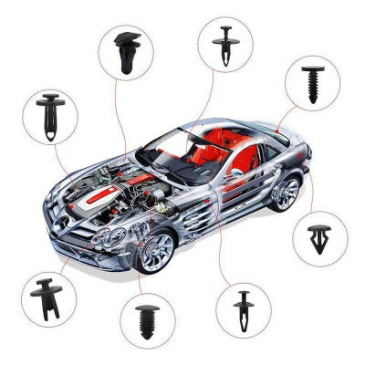 Bộ Đinh Tán, Chốt Vít, Nở Vít Nhựa, ốc nhựa Dành Cho Xe Ô Tô 620 chi tiết đa dụng dành cho thợ sửa xe chuyên nghiệp