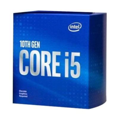 Bộ vi xử lý CPU Intel Core i5-10400F (2.90 GHz up to 4.30 GHz, 6 nhân 12 luồng, 12M Cache, Socket 1200, Comet Lake-S) - Hàng Chính Hãng