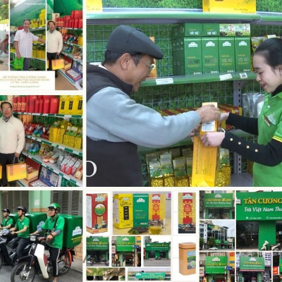 Trà tân cương long đình 200 gram - Trà móc câu Tân Cương Xanh