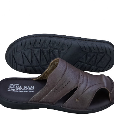 Dép bít mũi nam da bò thật HÀ NAM cao cấp GSB2041