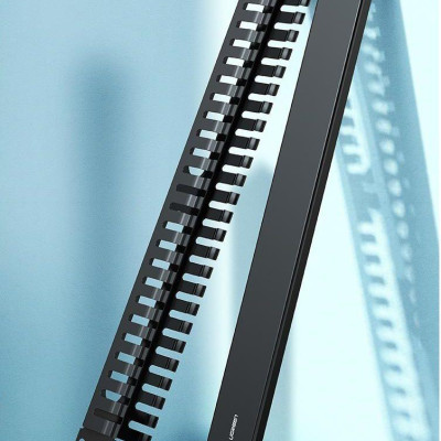 Ugreen UG70425NW128TK 50 cổng bộ kẹp dây cho Patch Panel RJ45 Management Rack màu đen - HÀNG CHÍNH HÃNG
