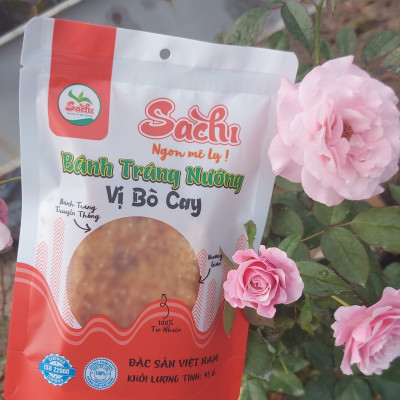 Combo 5 Bì Bánh Tráng Nướng Tẩm Vị Sachi 45gam