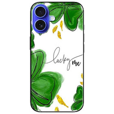 Ốp lưng dành cho Iphone 16 - 16 Plus - 16 Pro - 16 Pro Max - Bốn Lá May Mắn - Hàng Chính Hãng