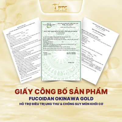 Okinawa Fucoidan Gold – Hỗ trợ điều trị ung thư và chống suy mòn khối cơ