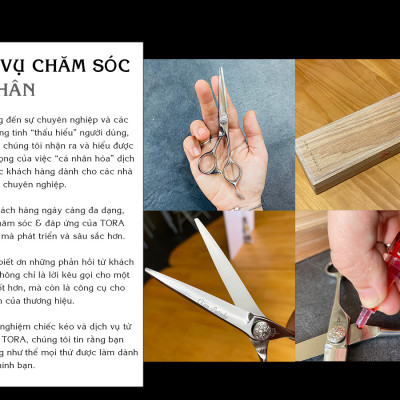 Kéo cắt tóc TORA NB-355