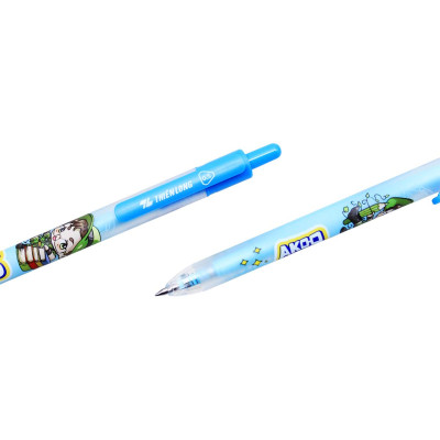 Bút Gel 0.5 mm - Nhân Vật Akooland Tahi - Thiên Long - GEL-074/AK - Mực Xanh