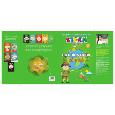 Sách - Steam For Kids - Thiên Nhiên Kì Thú - Giáo Dục Sớm 3-6 Tuổi - NXB Phụ Nữ