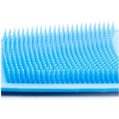 Combo 2 Dây tắm cọ, chà lưng 2 mặt bằng silicon đa năng PaKaSa - Hàng chính hãng