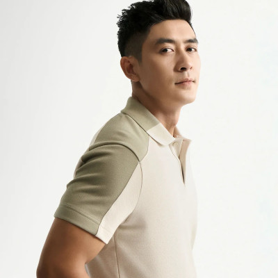 Áo polo nam phối màu Form Fitted - ROUTINE 10F24POL023R1 | ROUTINE CÀ MAU
