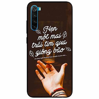 Ốp lưng in cho Xiaomi Redmi Note 8 Mẫu Hẹn Một Mai