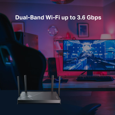 Bộ phát Router WIFI 7 TP-Link Archer BE230 | Chuẩn WIFI 7 băng thông BE3600 / 2 băng tần 2.4 & 5.0 GHz | EasyMesh | Phủ sóng rộng | Bảo hành 2 năm | Hàng Chính Hãng