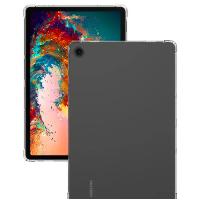 Ốp lưng cho Samsung Galaxy Tab A9 2023 silicon dẻo trong suốt chống sốc  - hàng nhập khẩu