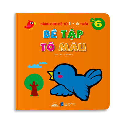 Sách - Bé Tập Tô Màu - Combo 6 Quyển Cho Bé