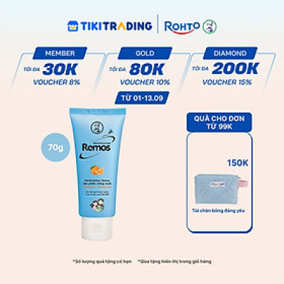 Kem chống muỗi Rohto Metholatum Remos Hương Cam 70g