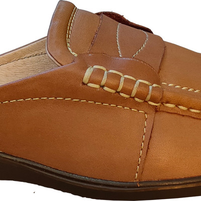 Dép Bít Mũi Nam Da Bò Thật HÀ NAM Cao Cấp GSB2032