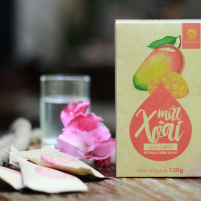 Combo 2 Hộp Mứt Xoài Sấy Dẻo Hải Long (120g / Hộp)