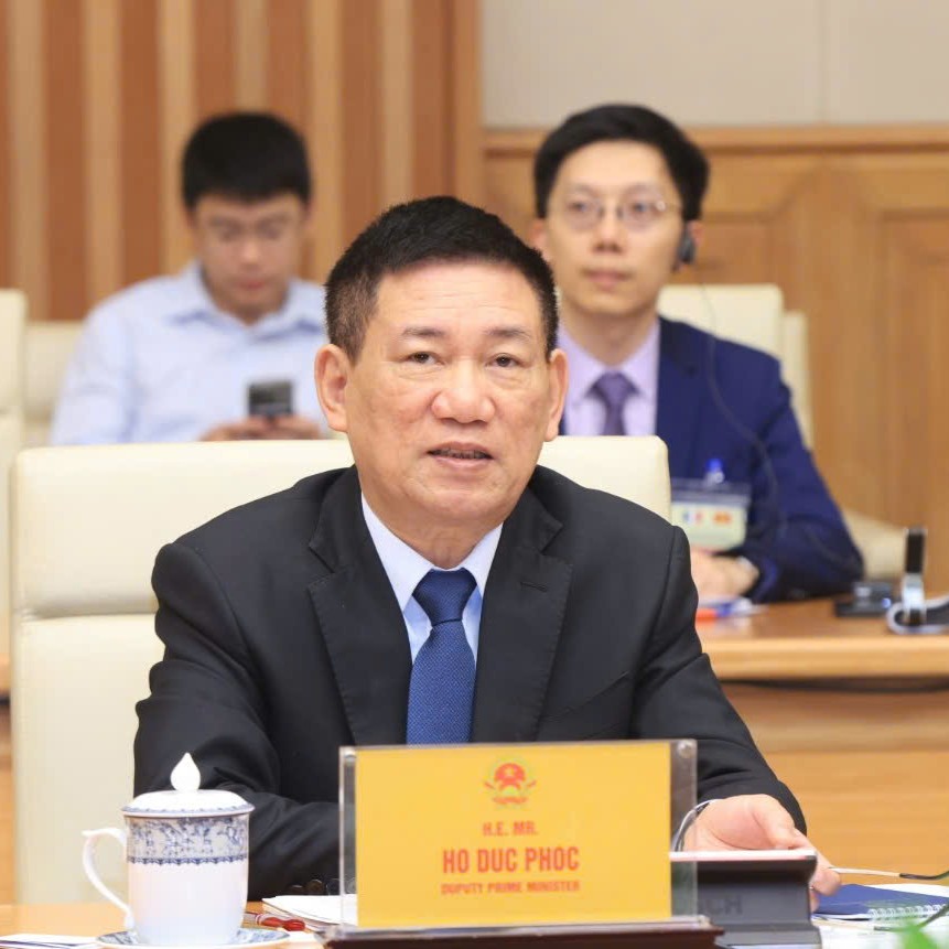 Phó Thủ Tướng Hồ Đức Phớc Làm Việc Với Đoàn Doanh Nghiệp Pháp