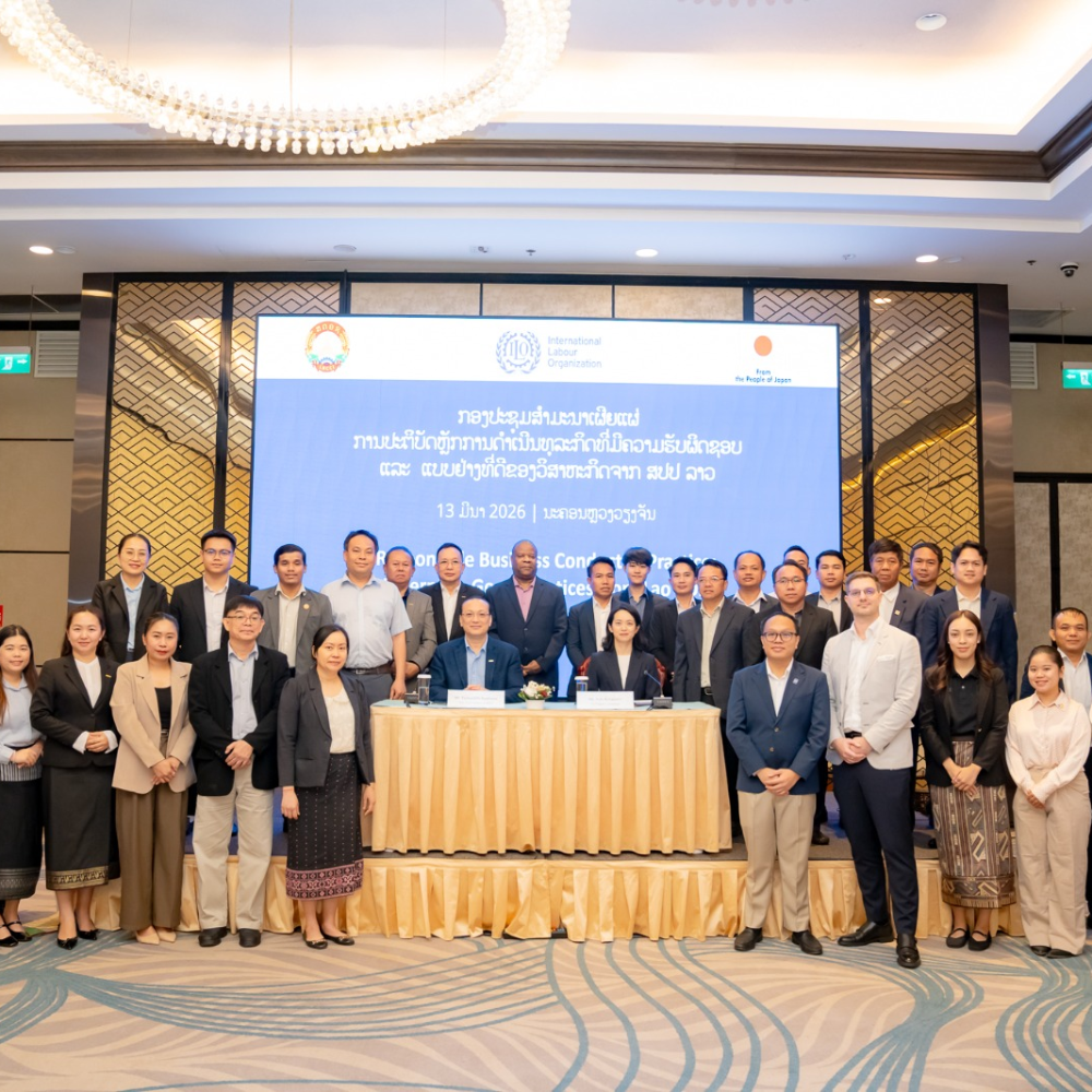 Dissemination Meeting On Responsible Business Conduct In Practice: Good Practices Of Enterprises In Lao PDR