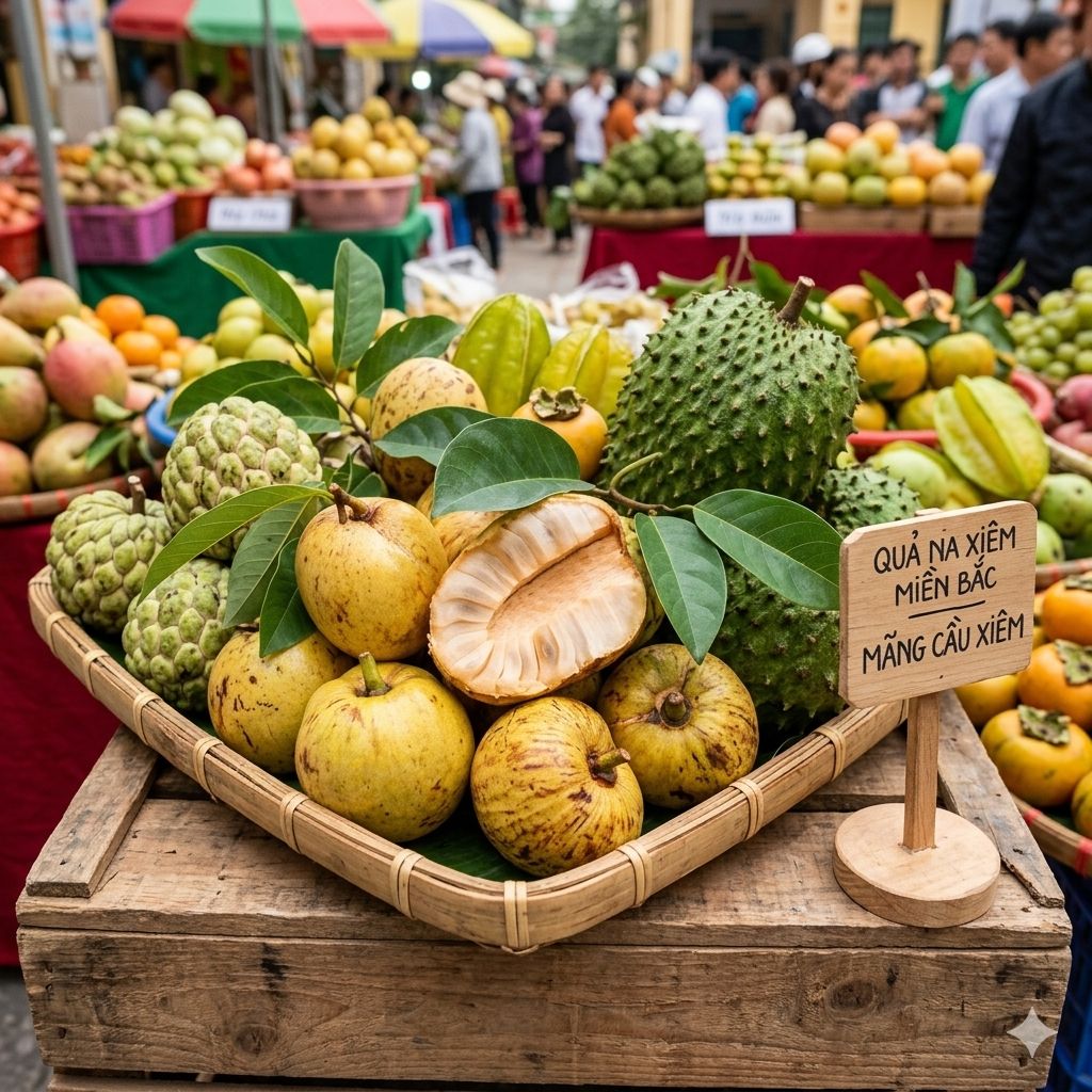 So Sánh Mãng Cầu Xiêm Và Na Xiêm Miền Bắc