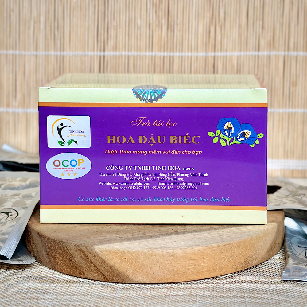 Trà Túi Lọc Hoa Đậu Biếc: Sắc Xanh Quyến Rũ Và Phép Màu Cho Sức Khỏe