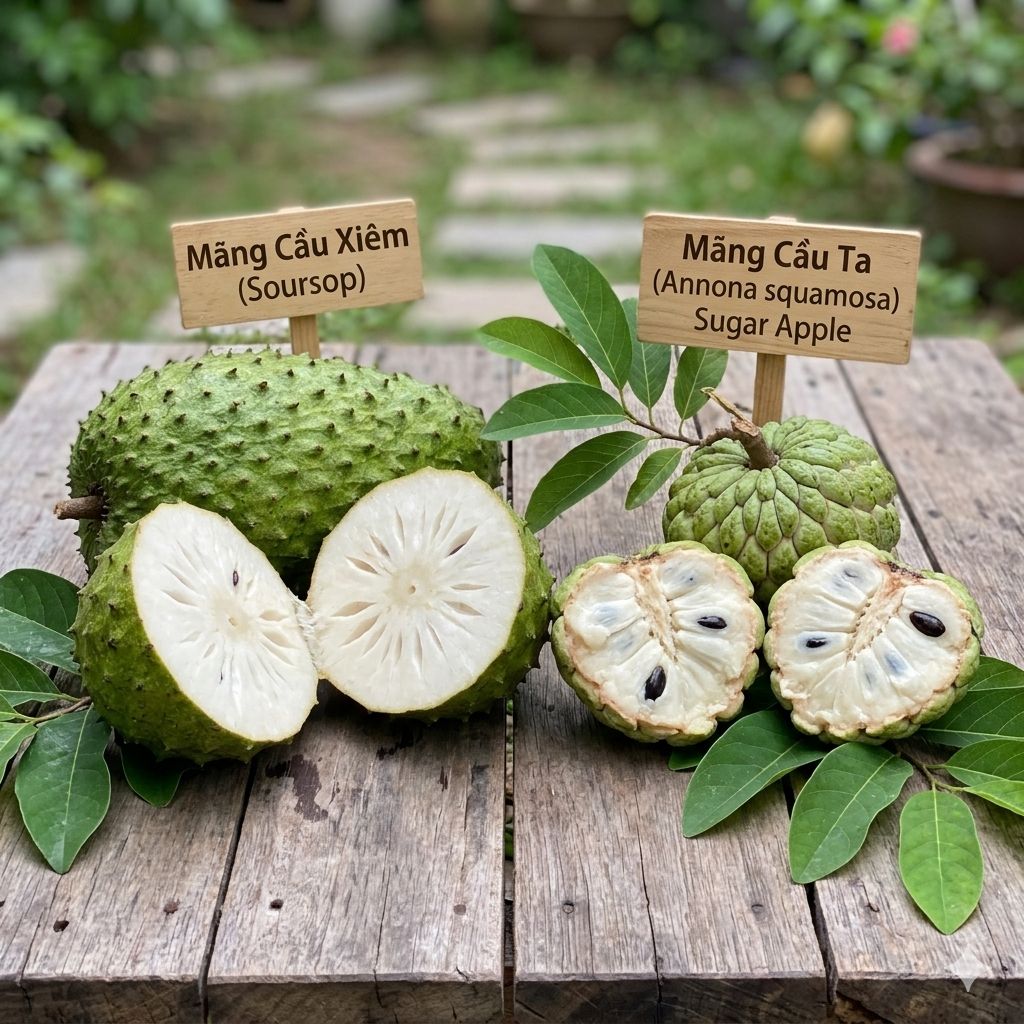 So Sánh Mãng Cầu Xiêm Và Mãng Cầu Ta: Loại Nào Ngon Hơn?